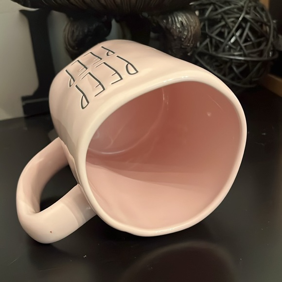 NEW Rae Dunn PEEP PEEP Light Pink Large Mug - Picture 4 of 6